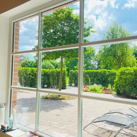 Land-Zeit, wohlfühlen im stilvollem Studio mit Sauna&großen Garten